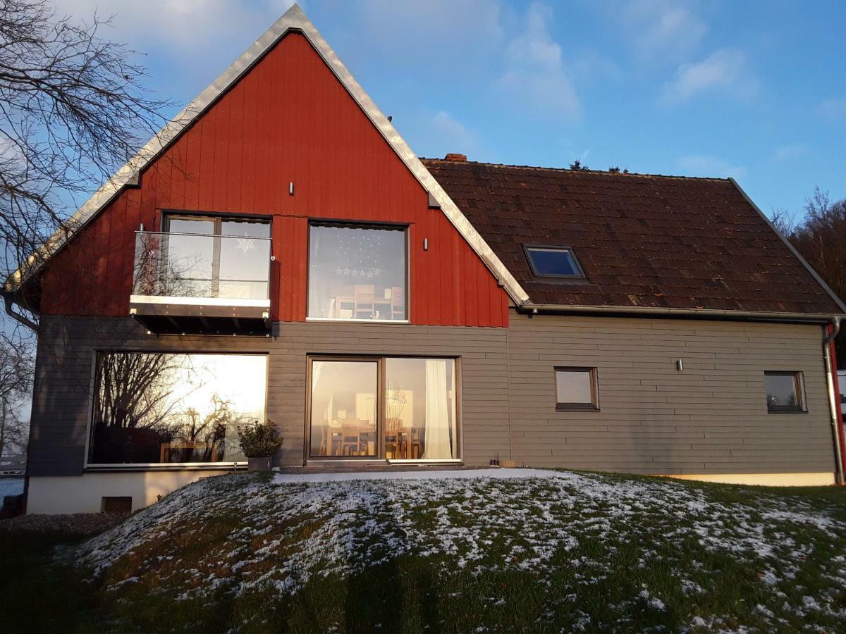 Das Burgberghaus Apartment Talaue 1.Og Bergstein Esterno foto